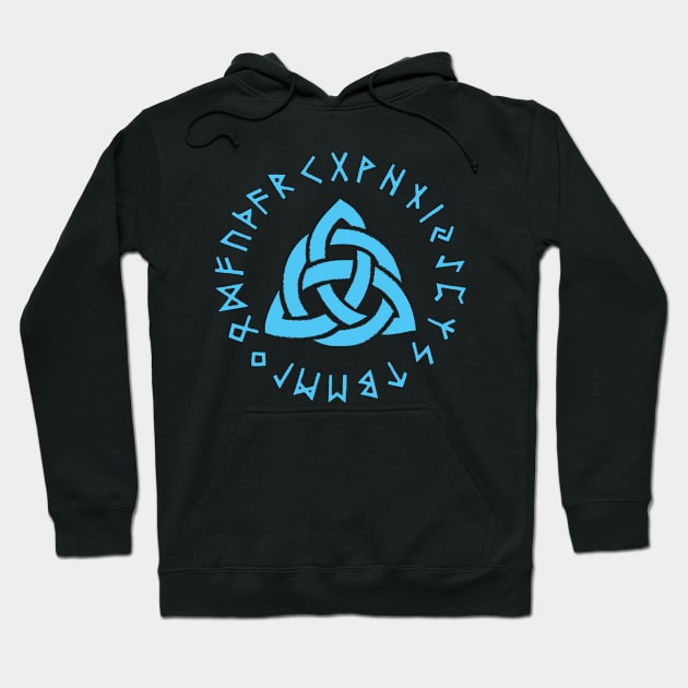 Vikings Trinity Celtic Knot Hoodie by Scar